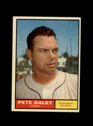 1961 PETE DALEY TOPPS #158 SENATORS *R1396