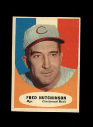 1961 FRED HUTCHINSON TOPPS #135 REDS *R1714
