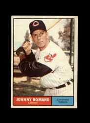 1961 JOHNNY ROMANO TOPPS #5 INDIANS *R3414