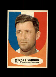 1961 MICKEY VERNON TOPPS #134 SENATORS *R3458