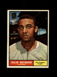 1961 JULIO BECQUER TOPPS #329 ANGELS *R3468