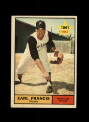 1961 EARL FRANCIS TOPPS #54 PIRATES *R3472