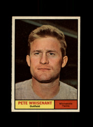 1961 PETE WHISENANT TOPPS #201 TWINS *R3513