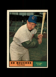 1961 ED BOUCHEE TOPPS #196 CUBS *R3546