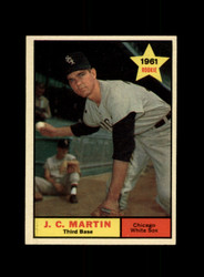 1961 J.C. MARTIN TOPPS #124 WHITE SOX *R3702