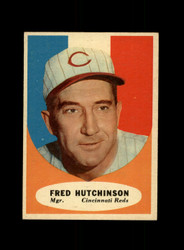 1961 FRED HUTCHINSON TOPPS #135 REDS *R3779