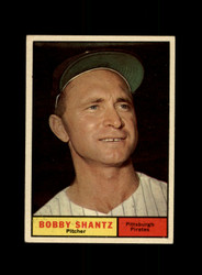 1961 BOBBY SHANTZ TOPPS #379 PIRATES *R3783