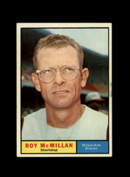 1961 ROY MCMILLAN TOPPS #465 BRAVES *R3954