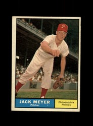 1961 JACK MEYER TOPPS #111 PHILLIES *R4401