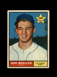 1961 RON MOELLER TOPPS #466 ANGELS *R4636