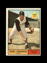 1961 EARL FRANCIS TOPPS #54 PIRATES *R4978