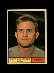 1961 PETE WHISENANT TOPPS #201 TWINS *R5610