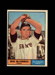 1961 MIKE MCCORMICK TOPPS #305 GIANTS *0009