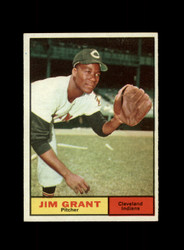 1961 JIM GRANT TOPPS #18 INDIANS *0137