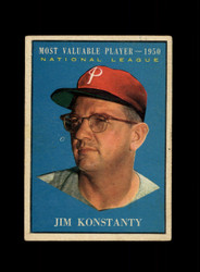1961 JIM KONSTANTY TOPPS #479 PHILLIES *0437