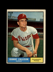 1961 JOHNNY CALLISON TOPPS #468 PHILLIES *0454