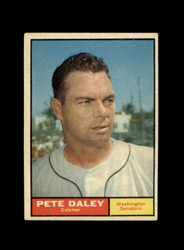 1961 PETE DALEY TOPPS #158 SENATORS *0505