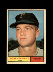 1961 TOM CHENEY TOPPS #494 PIRATES *0518