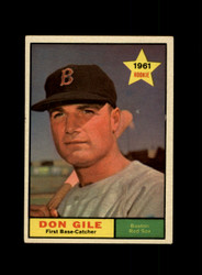 1961 DON GILE TOPPS #236 RED SOX *0537