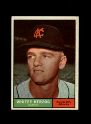 1961 WHITEY HERZOG TOPPS #106 ATHLETICS *0735