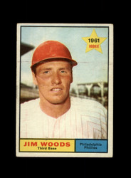 1961 JIM WOODS TOPPS #59 PHILLIES *0823
