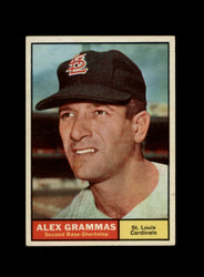 1961 ALEX GRAMMAS TOPPS #64 CARDINALS *0842