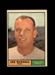 1961 JOE NUXHALL TOPPS #444 ATHLETICS *0968
