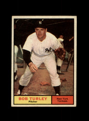 1961 BOB TURLEY TOPPS #40 YANKEES *1061