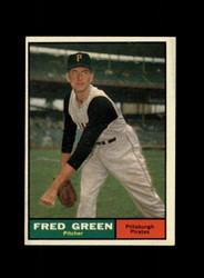 1961 FRED GREEN TOPPS #181 PIRATES *1622