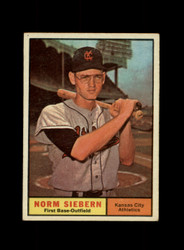 1961 NORM SIEBERN TOPPS #267 ATHLETICS *2800