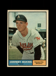 1961 JOHNNY KUCKS TOPPS #94 ATHLETICS *2926