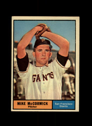 1961 MIKE MCCORMICK TOPPS #305 GIANTS *4416