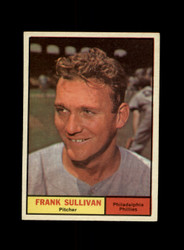 1961 FRANK SULLIVAN TOPPS #281 PHILLIES *4496