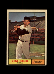 1961 JIM KING TOPPS #351 SENATORS *4617