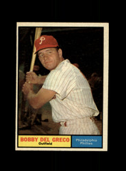 1961 BOBBY DEL GRECO TOPPS #154 PHILLIES *4779