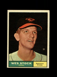 1961 WES STOCK TOPPS #26 ORIOLES *5138