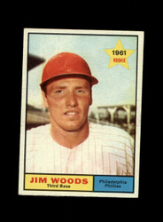 1961 JIM WOODS TOPPS #59 PHILLIES *5427