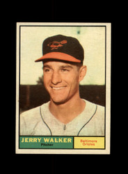 1961 JERRY WALKER TOPPS #85 ORIOLES *4466