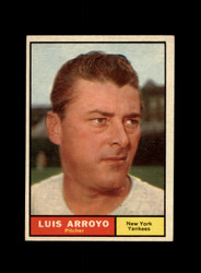 1961 LUIS ARROYO TOPPS #142 YANKEES *4609
