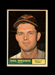 1961 HAL BROWN TOPPS #218 ORIOLES *5482