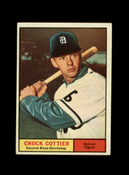 1961 CHUCK COTTIER TOPPS #13 TIGERS *5794