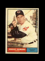 1961 JOHNNY ROMANO TOPPS #5 INDIANS *6387