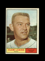 1961 CLEM LABINE TOPPS #22 PIRATES *7029