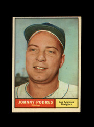 1961 JOHNNY PODRES TOPPS #109 DODGERS *7103