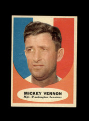 1961 MICKEY VERNON TOPPS #134 SENATORS *7226