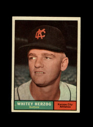 1961 WHITEY HERZOG TOPPS #106 ATHLETICS *7405