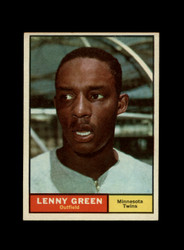 1961 LENNY GREEN TOPPS #4 TWINS *7500