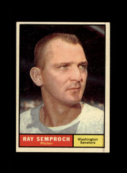1961 RAY SEMPROCH TOPPS #174 SENATORS *8657