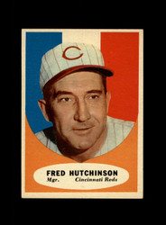 1961 FRED HUTCHINSON TOPPS #135 REDS *8658