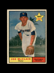 1961 JOE MCCLAIN TOPPS #488 SENATORS *9492